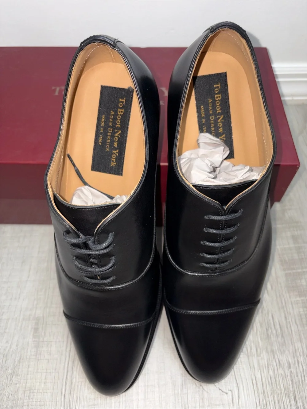 To Boot polished black
